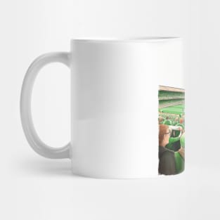 Ireland v The Netherlands 2001 Lansdowne Road - Ireland Football Artwork Mug